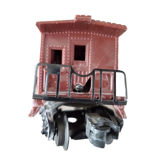 Lionel Lines O27 Gauge #6037 Brown Cupola Caboose Train Car Toy FLAWS Untested - Picture 3 of 8
